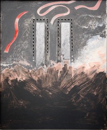 911 18X14 oil on masonite 2007