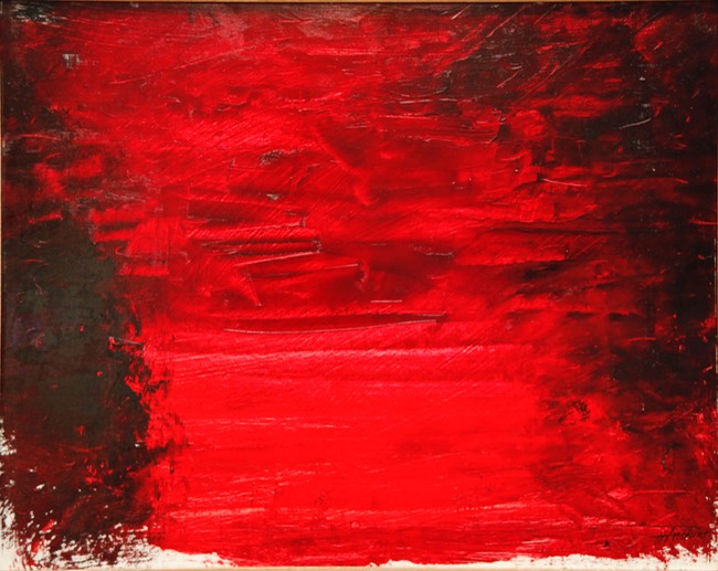 almagordo Morning 16X20 oil and acrylic signed
